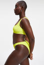 ALWAYS FITS SCOOP BIKINI TOP | ELECTRIC YELLOW001
