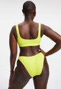 ALWAYS FITS SCOOP BIKINI TOP | ELECTRIC YELLOW001