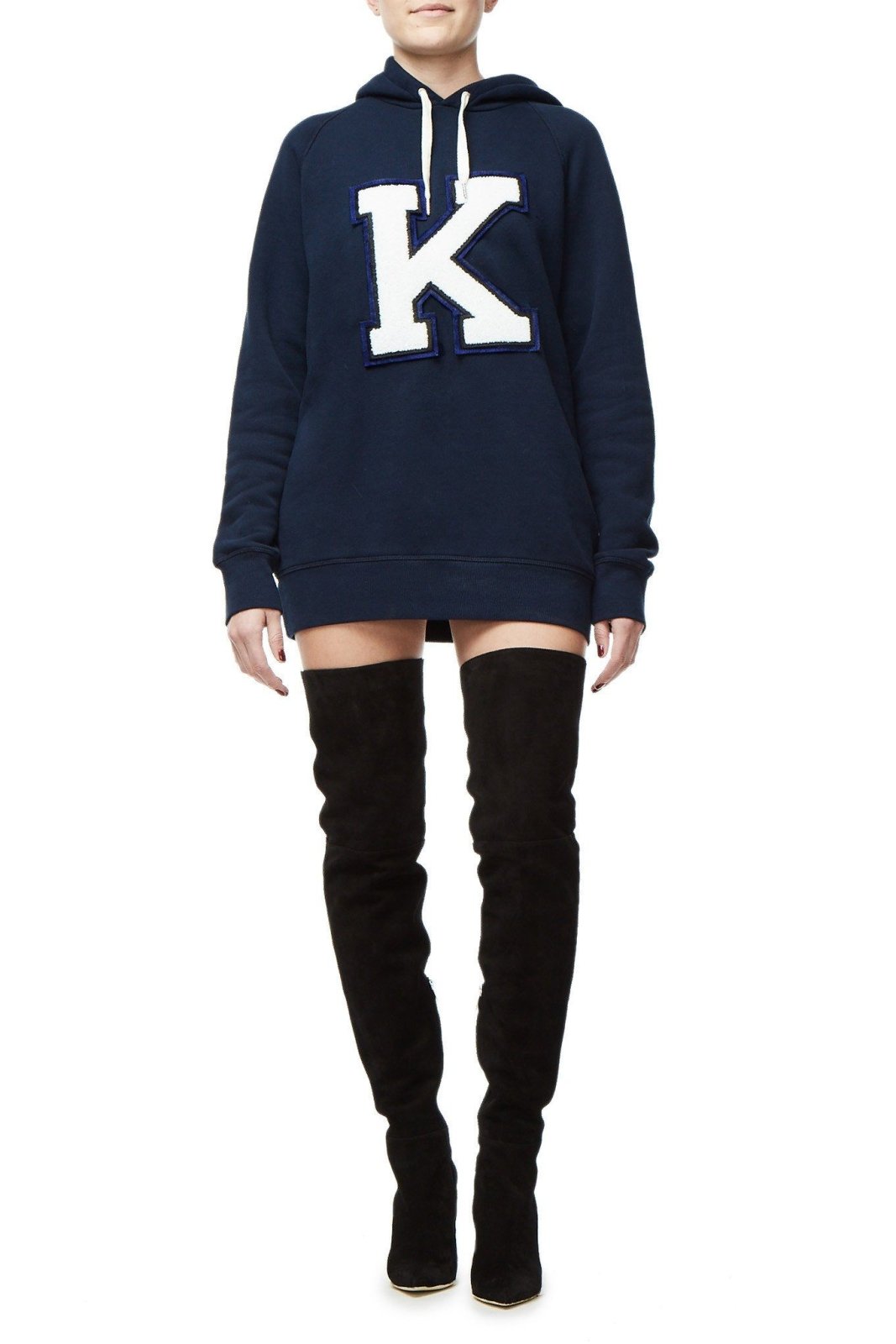 GOOD AMERICAN GOOD HOODIE | G-NAVY JEAN